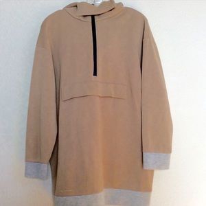 Zara zip front hoodie